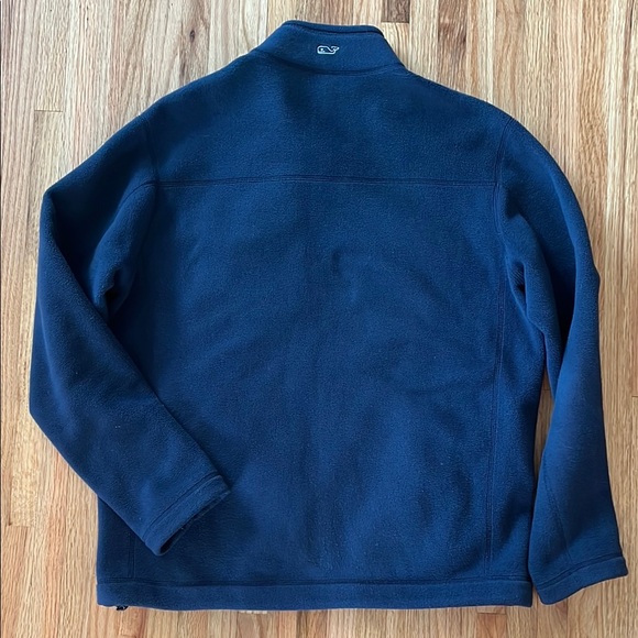 Vineyard Vines Navy Fleece Jacket - Picture 4 of 8